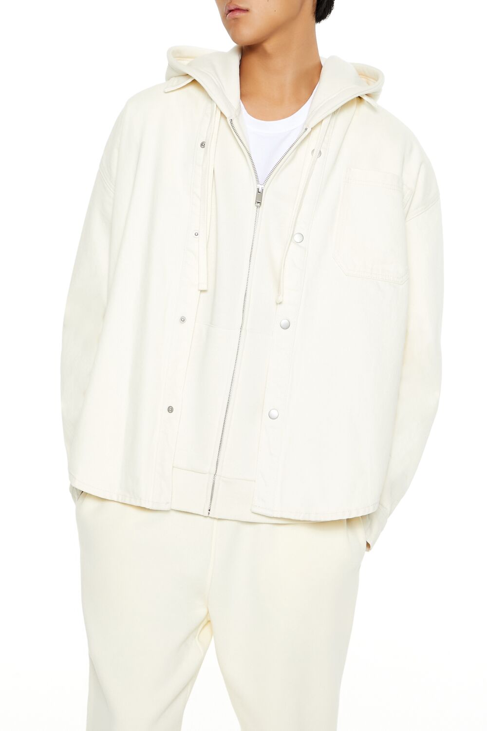 Cotton Curved-Hem Shirt - Image 16