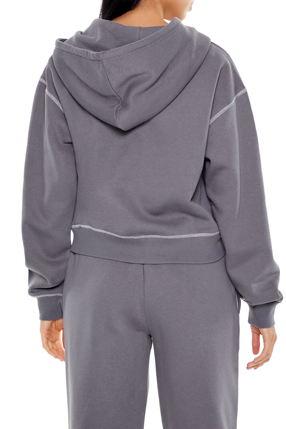 Skeleton Graphic Zip-Up Hoodie - Image 4