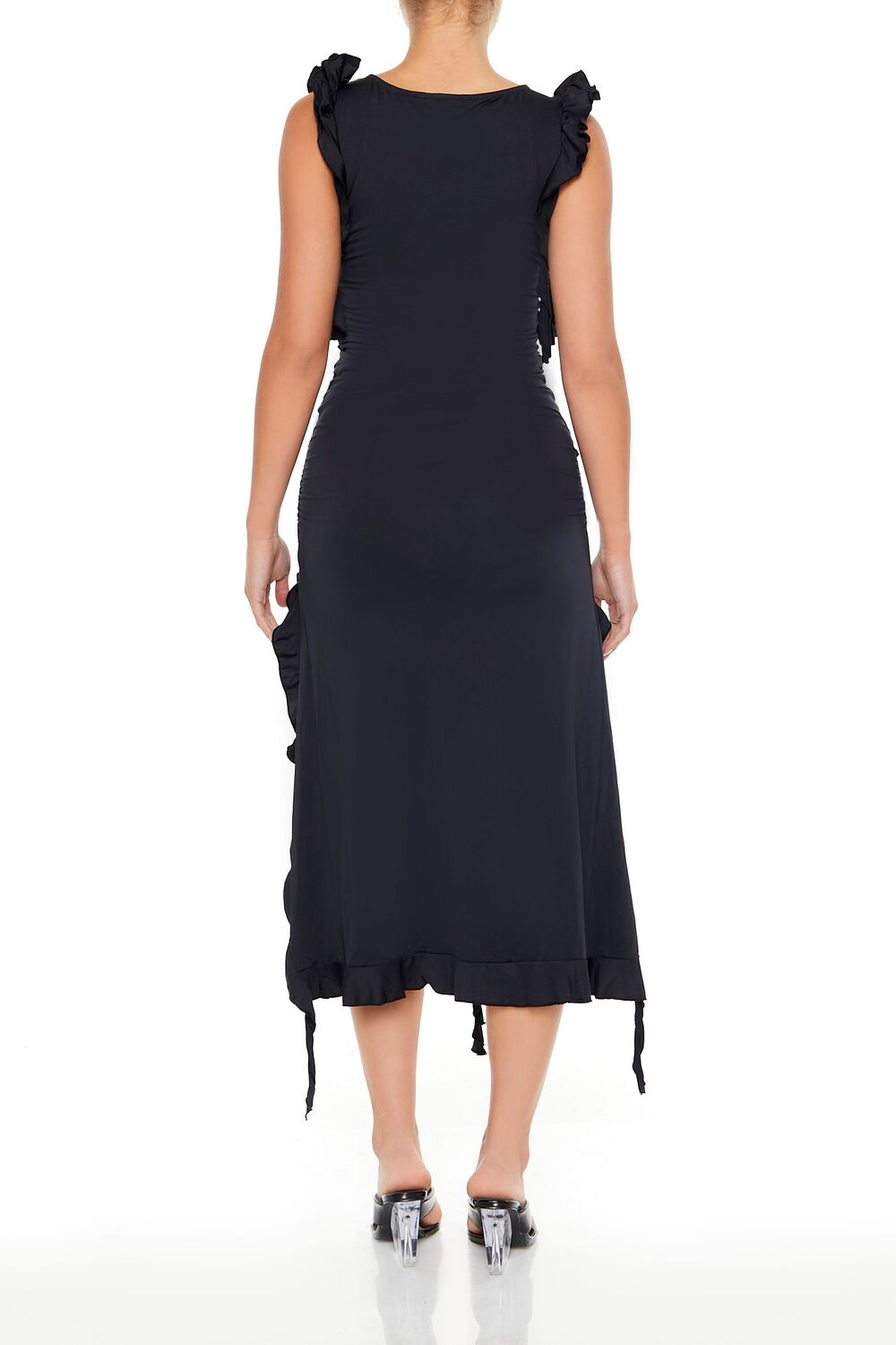 Sleeveless Ruffle Top & Skirt Set - Image 3