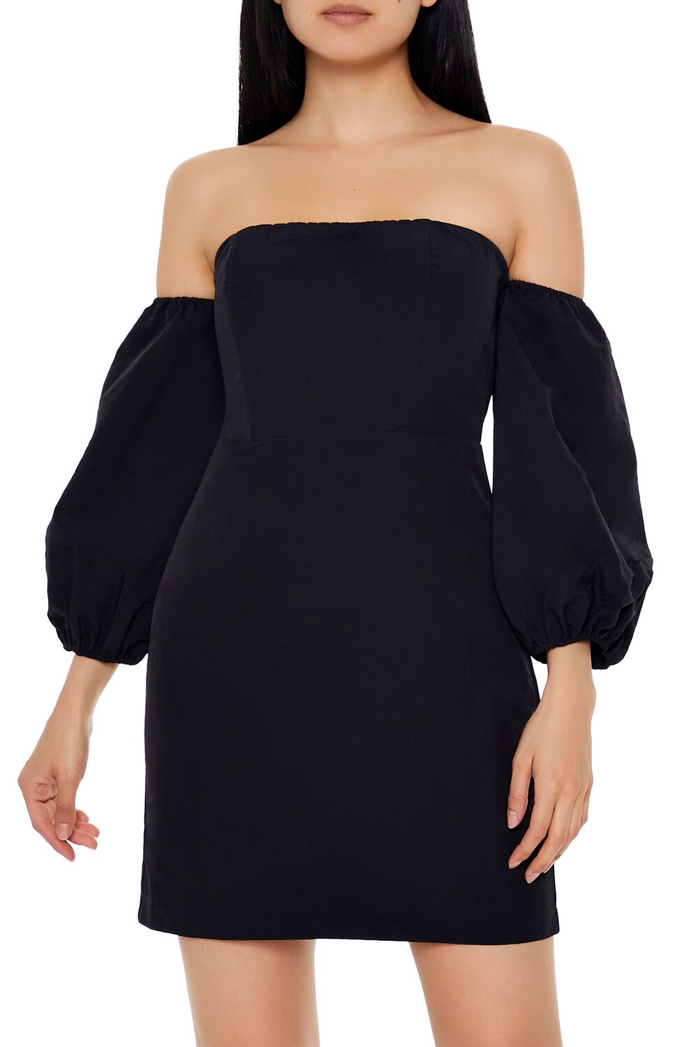 Off-the-Shoulder Mini Dress - Image 2