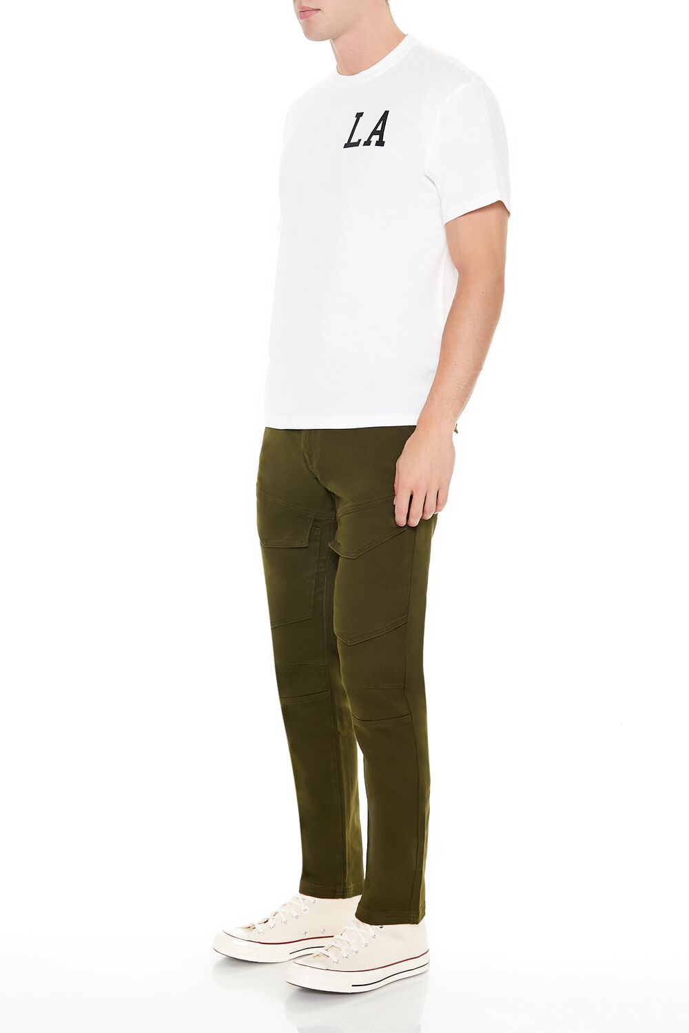 Mid-Rise Skinny Cargo Jeans - Image 8