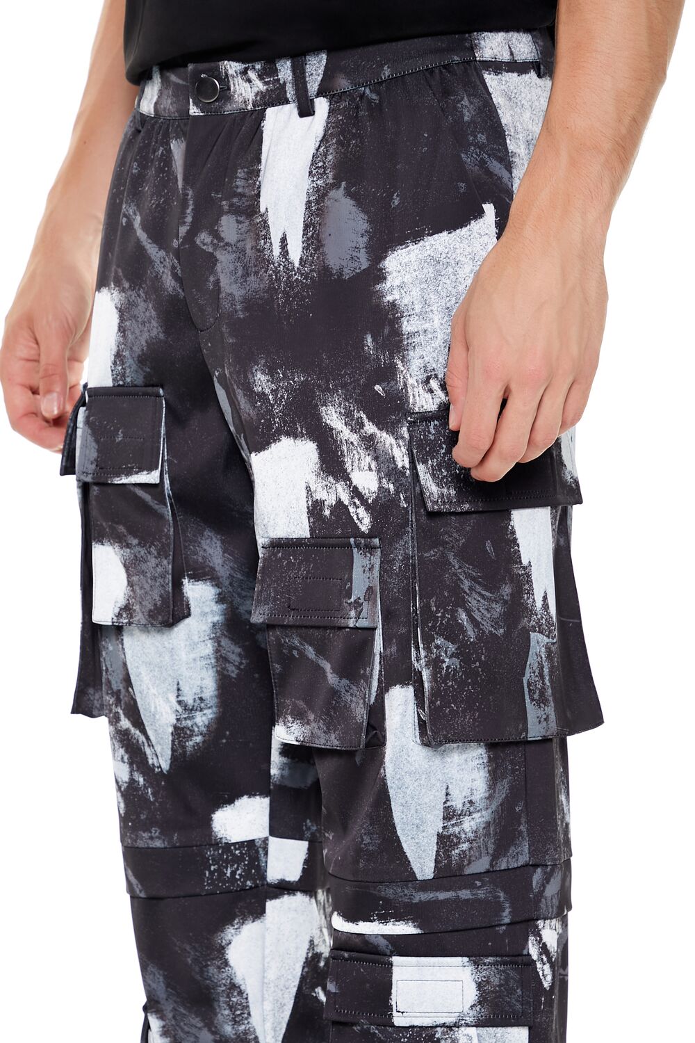 Brushed Colorblock Slim-Fit Pants - Image 5