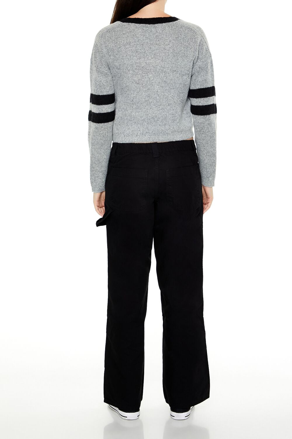 Poplin Low-Rise Pants - Image 4