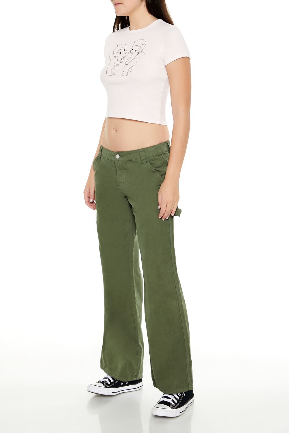 Poplin Low-Rise Pants - Image 13