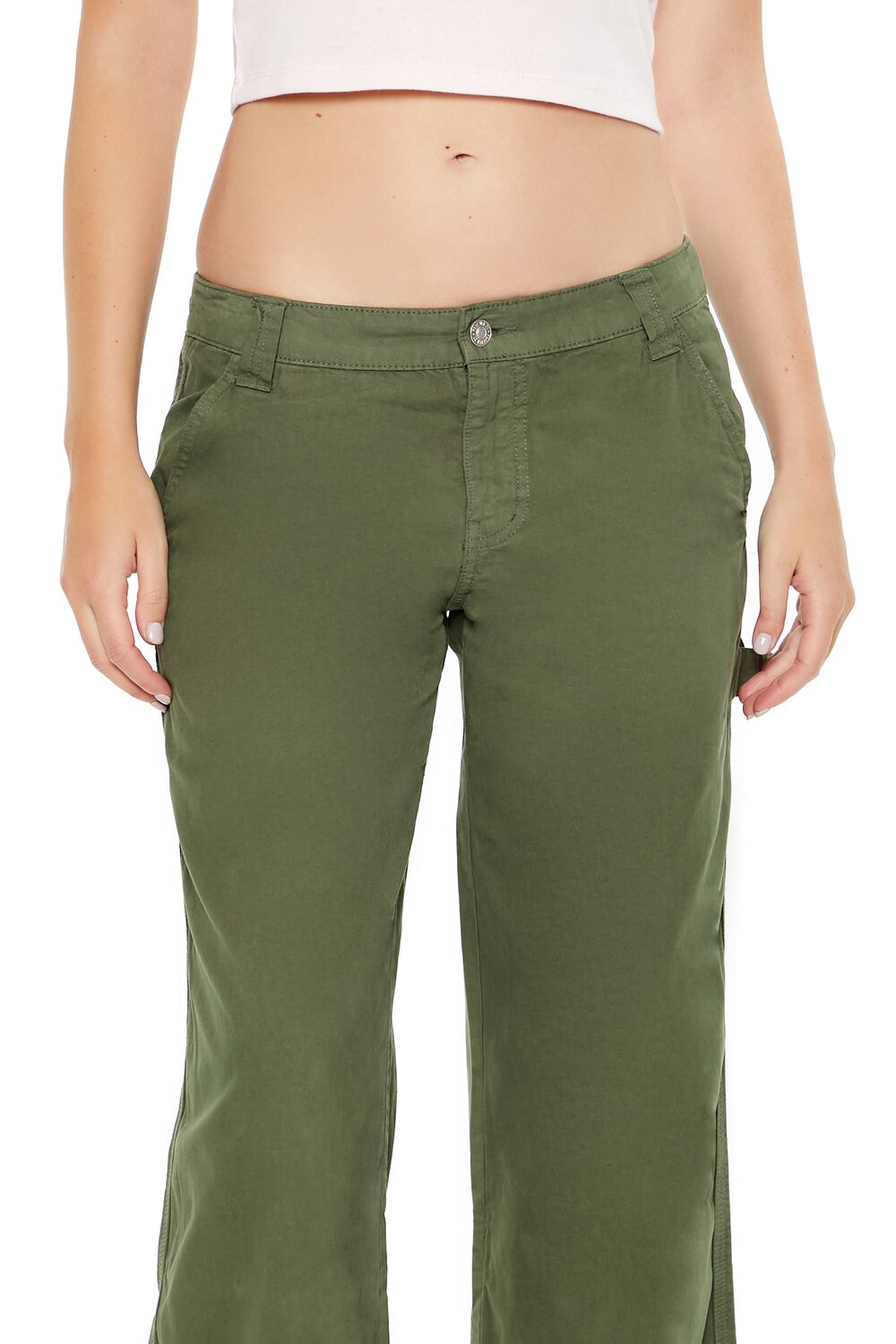 Poplin Low-Rise Pants - Image 15