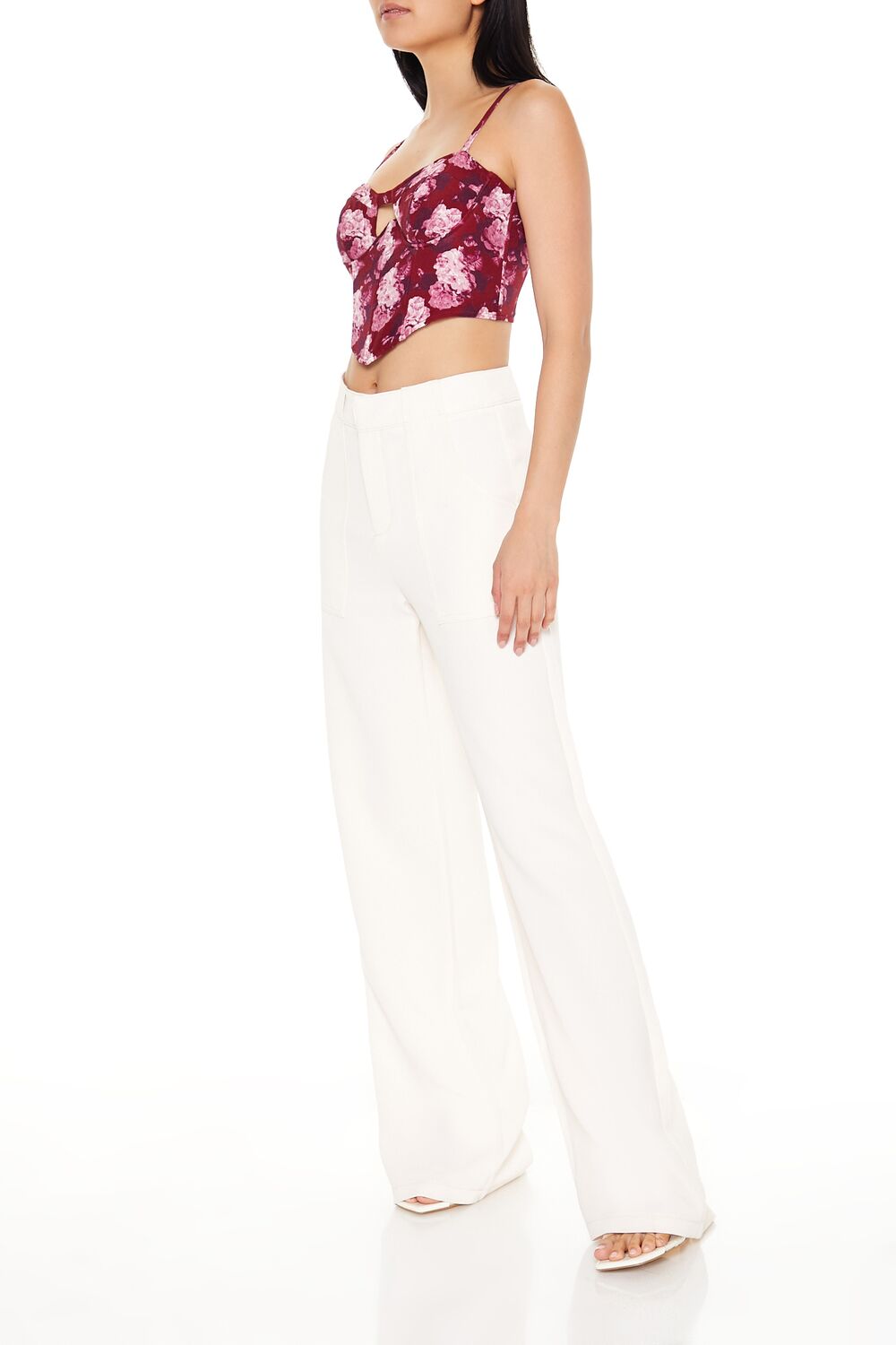 High-Rise Wide-Leg Trouser Pants - Image 3