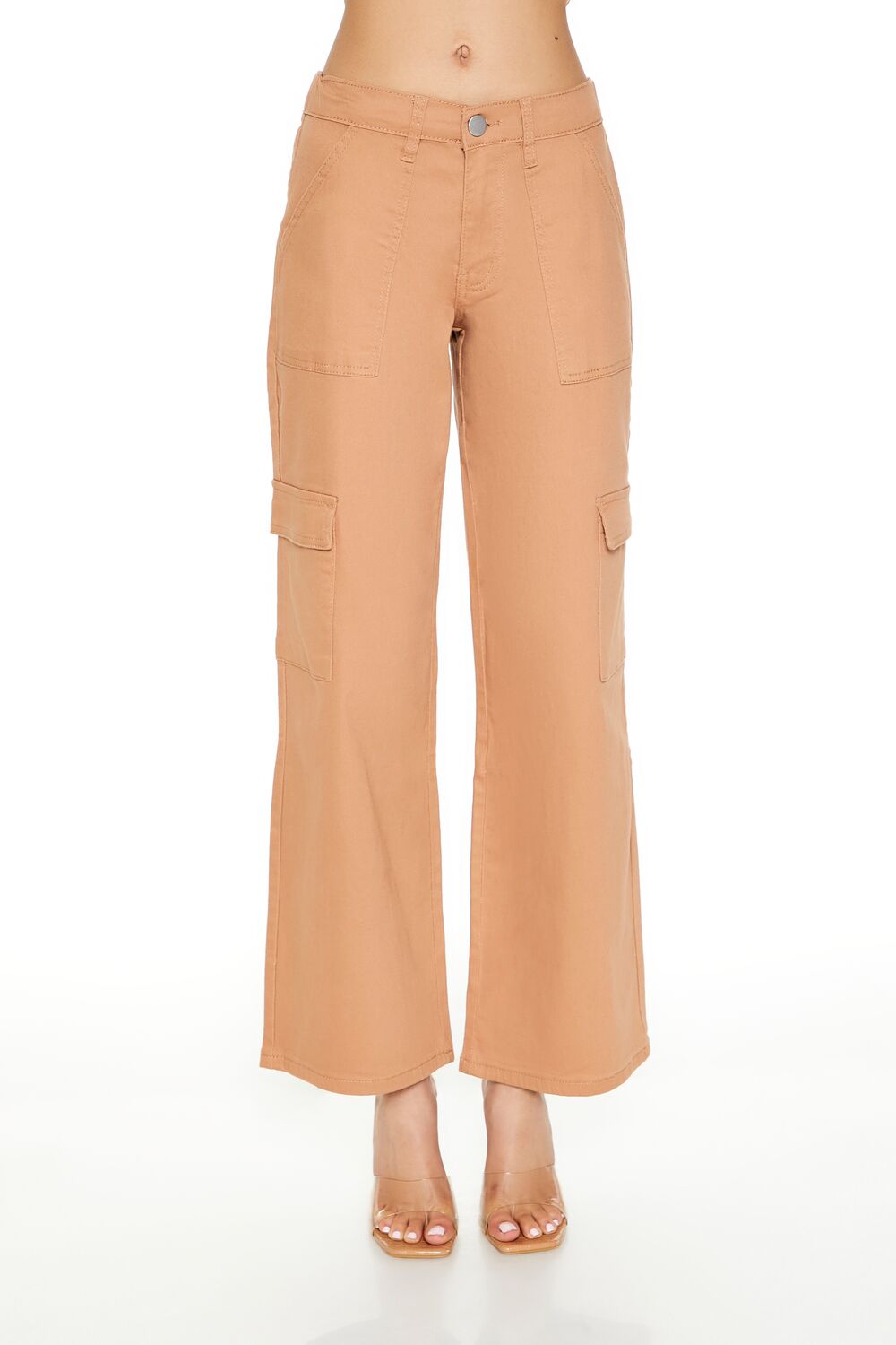 Twill Low-Rise Cargo Pants - Image 7