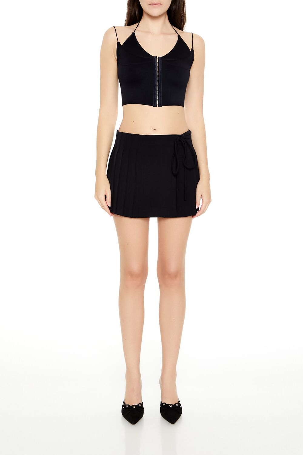 Seamless Halter Cropped Cami - Image 2