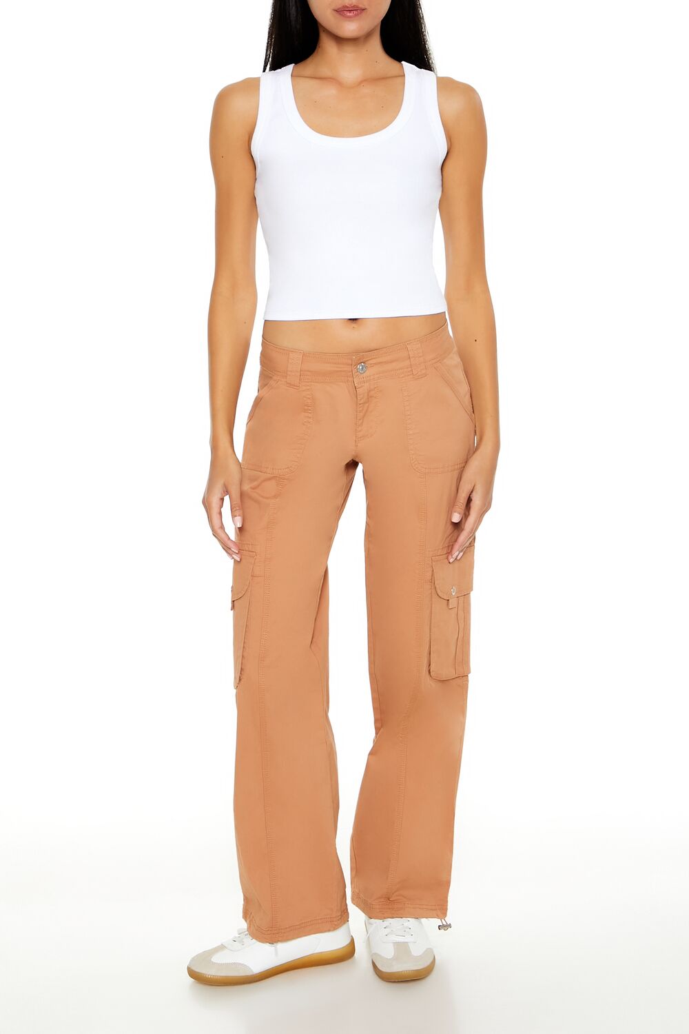 Low-Rise Straight-Leg Cargo Pants - Image 6