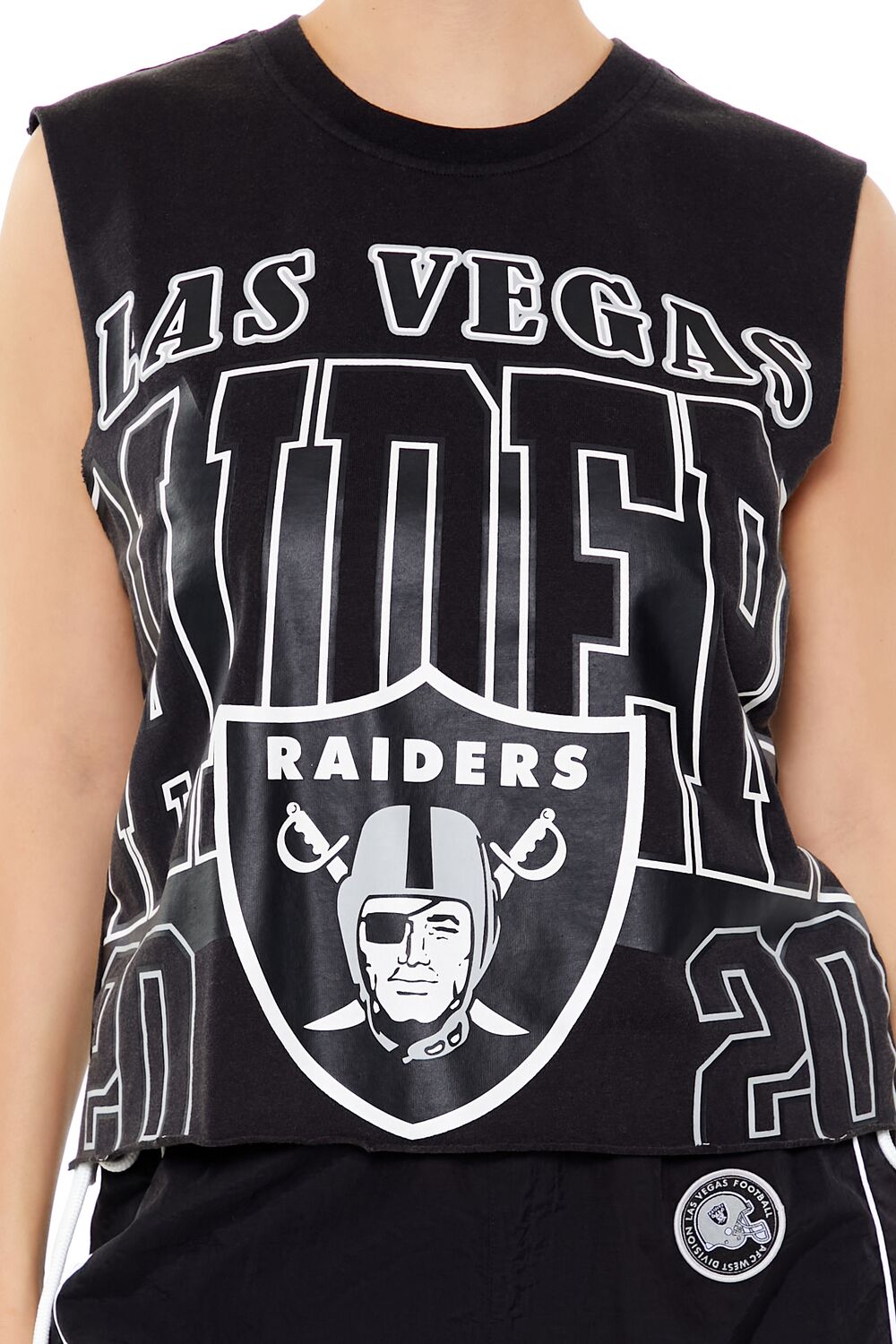 Las Vegas Raiders Muscle Tee - Image 3