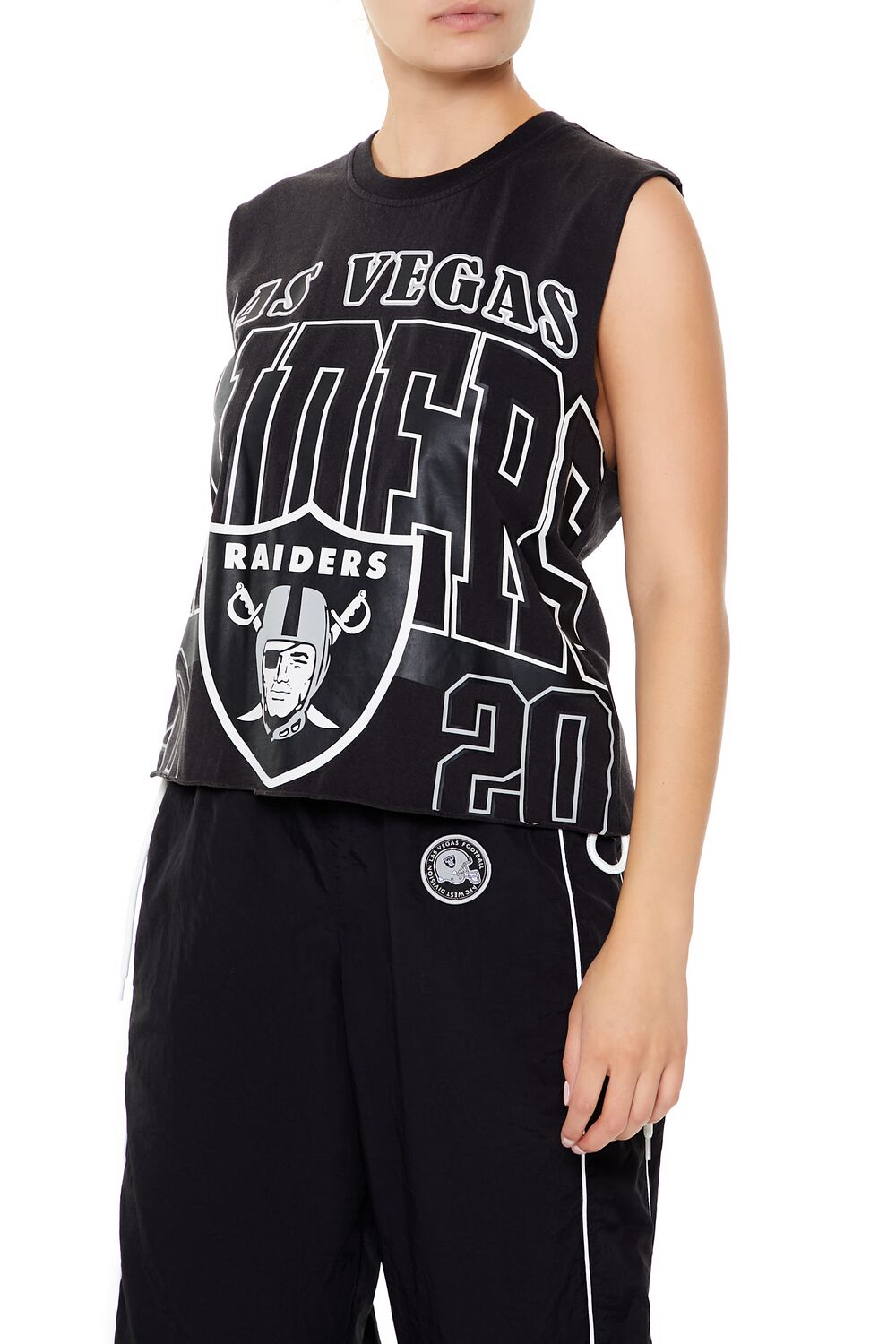 Las Vegas Raiders Muscle Tee - Image 4