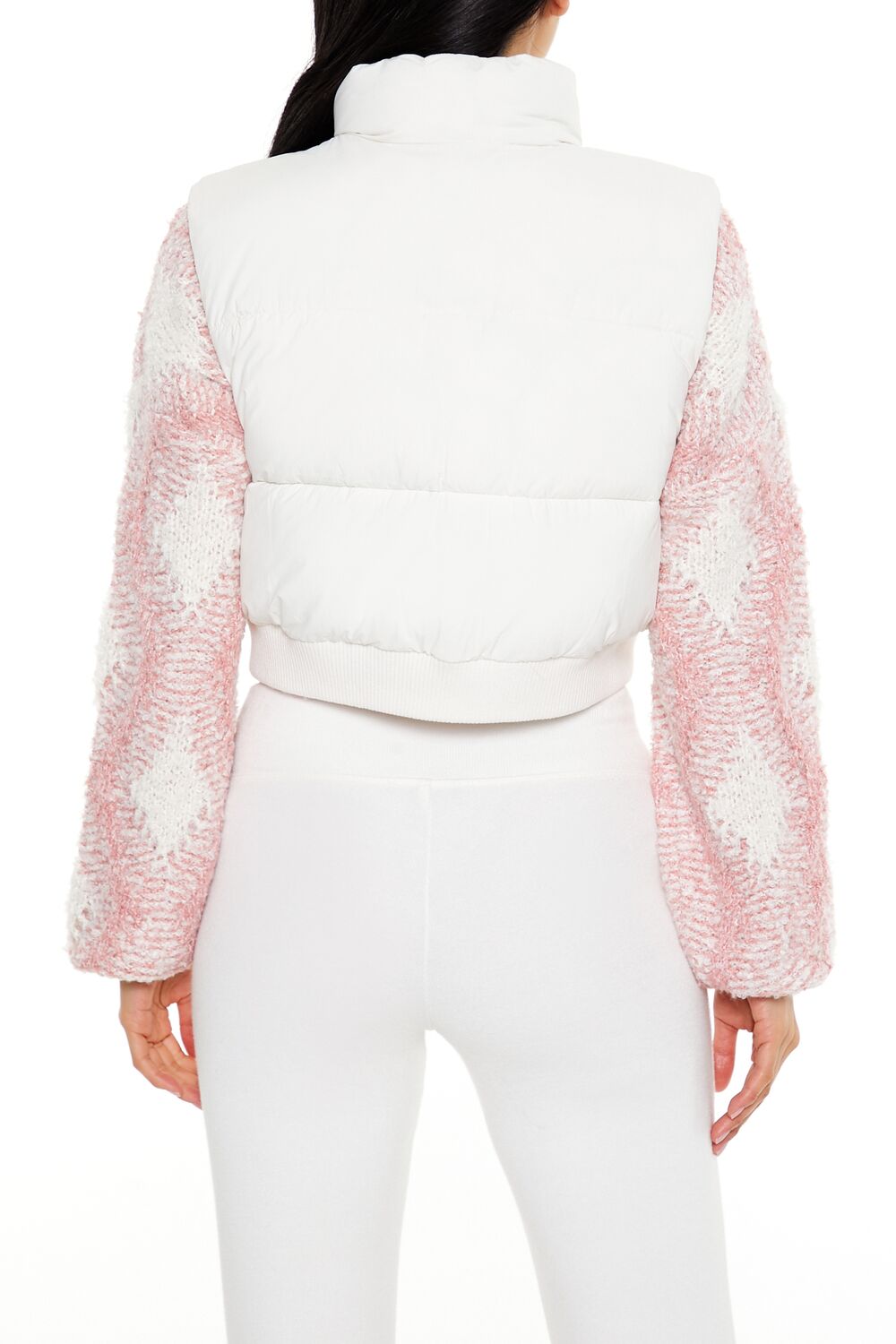 Quilted Cropped Vest - Image 10