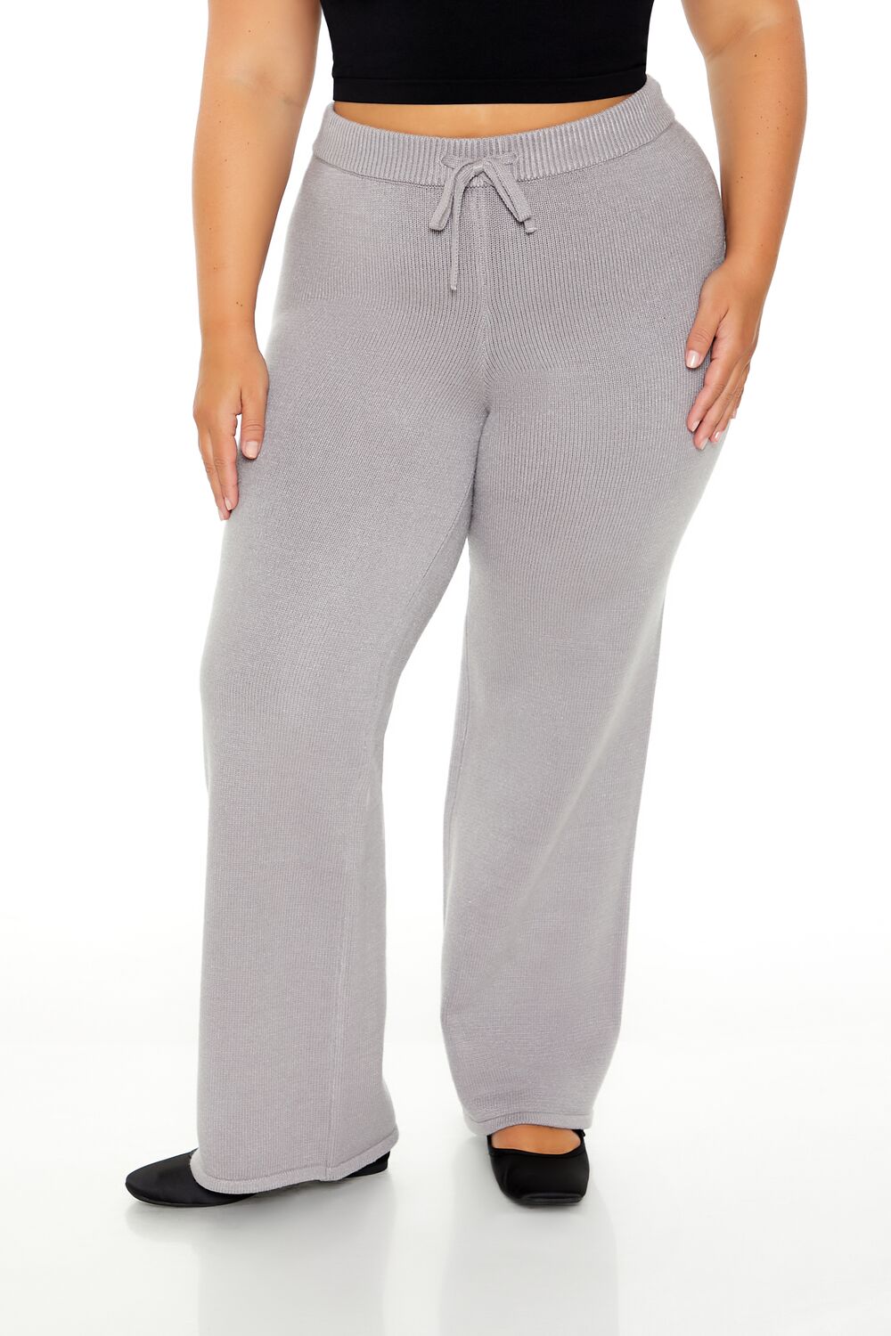 Plus Size Sweater-Knit Pants - Image 2