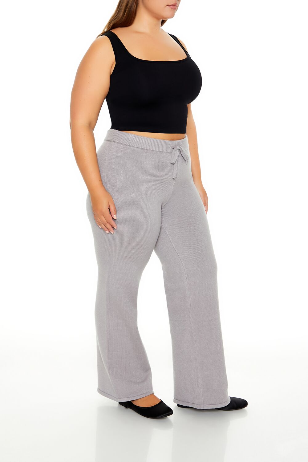 Plus Size Sweater-Knit Pants - Image 3