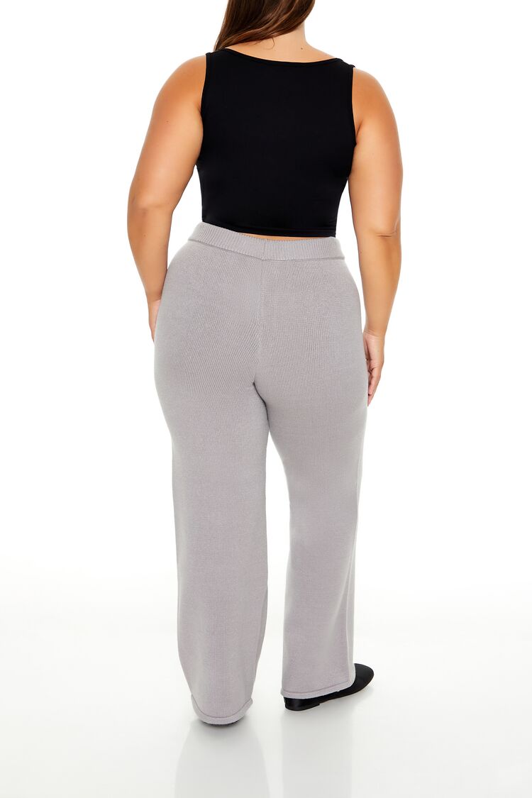 Plus Size Sweater-Knit Pants - Image 4