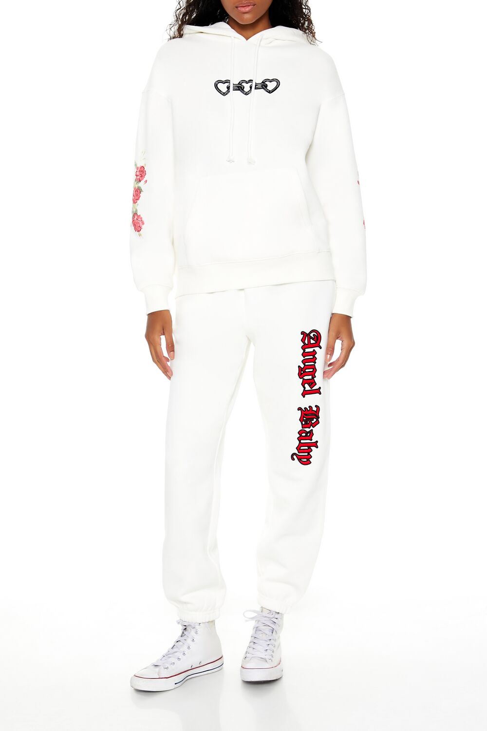 Angel Heart Chain Hoodie - Image 2