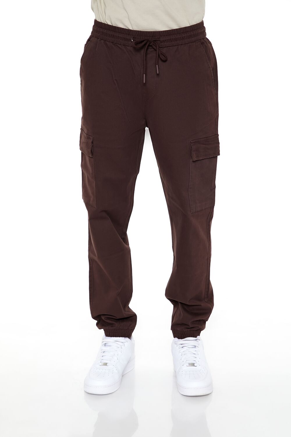 Mid-Rise Drawstring Cargo Joggers - Image 2