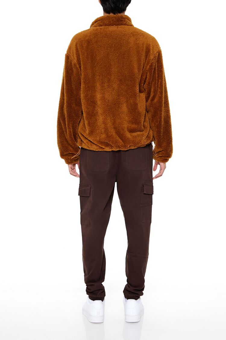 Mid-Rise Drawstring Cargo Joggers - Image 4