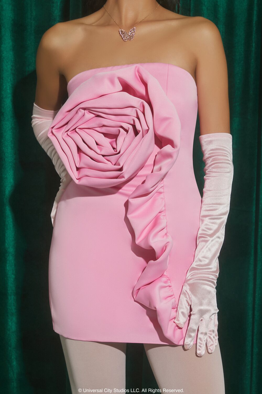 Wicked Rosette Tube Dress - Image 5