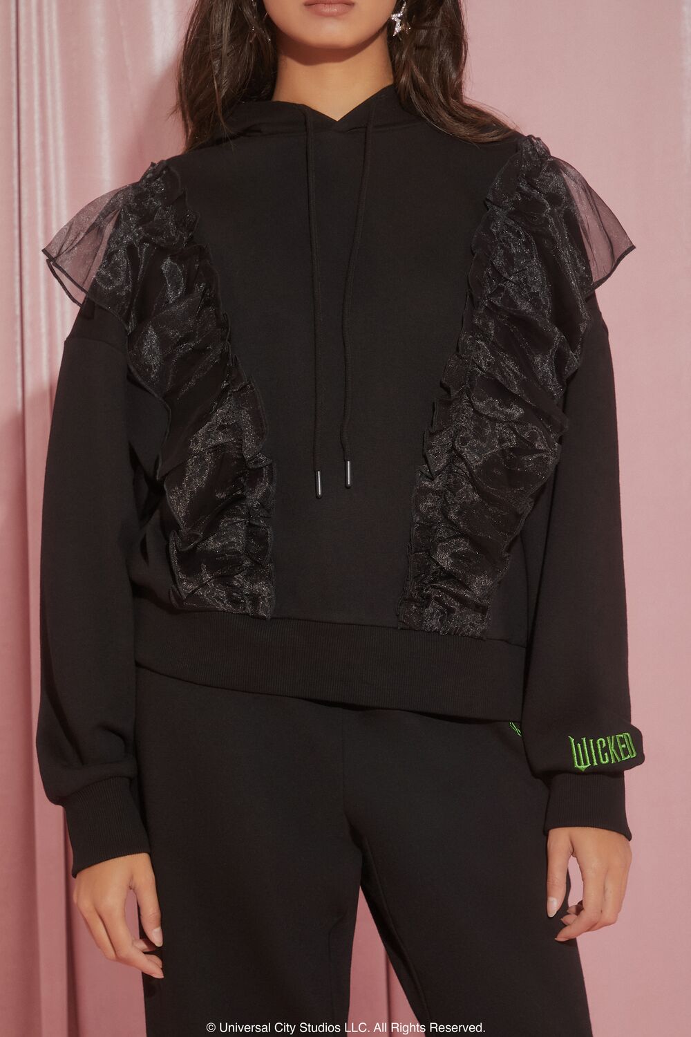 Wicked Witch Ruffle Hoodie - Image 3