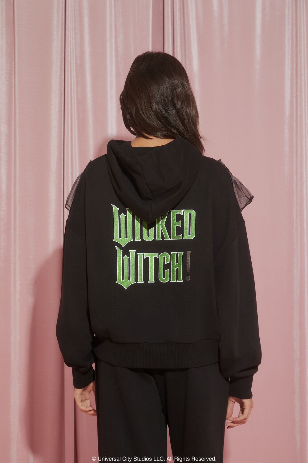 Wicked Witch Ruffle Hoodie - Image 5