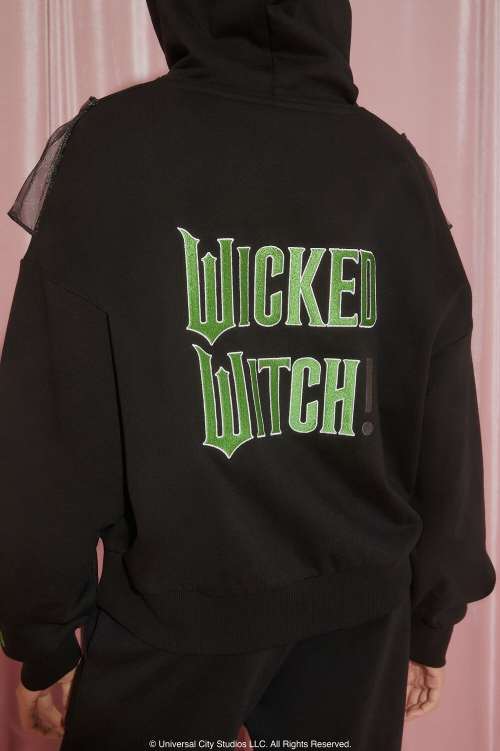 Wicked Witch Ruffle Hoodie - Image 6