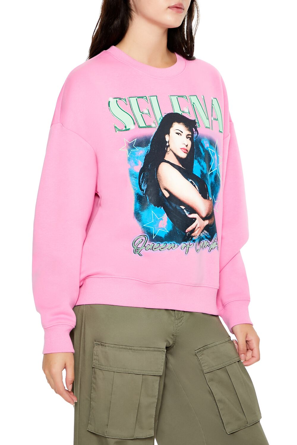 Fleece Selena Graphic Pullover - Image 4