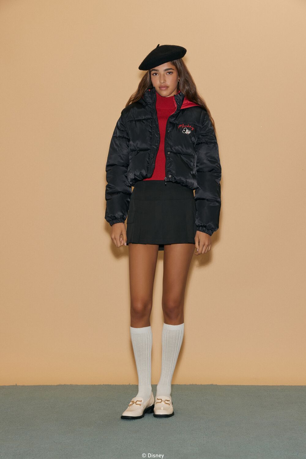 Disney Mickey Mouse Puffer Jacket - Image 2