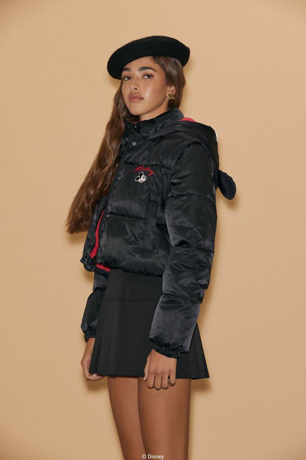 Disney Mickey Mouse Puffer Jacket - Image 4