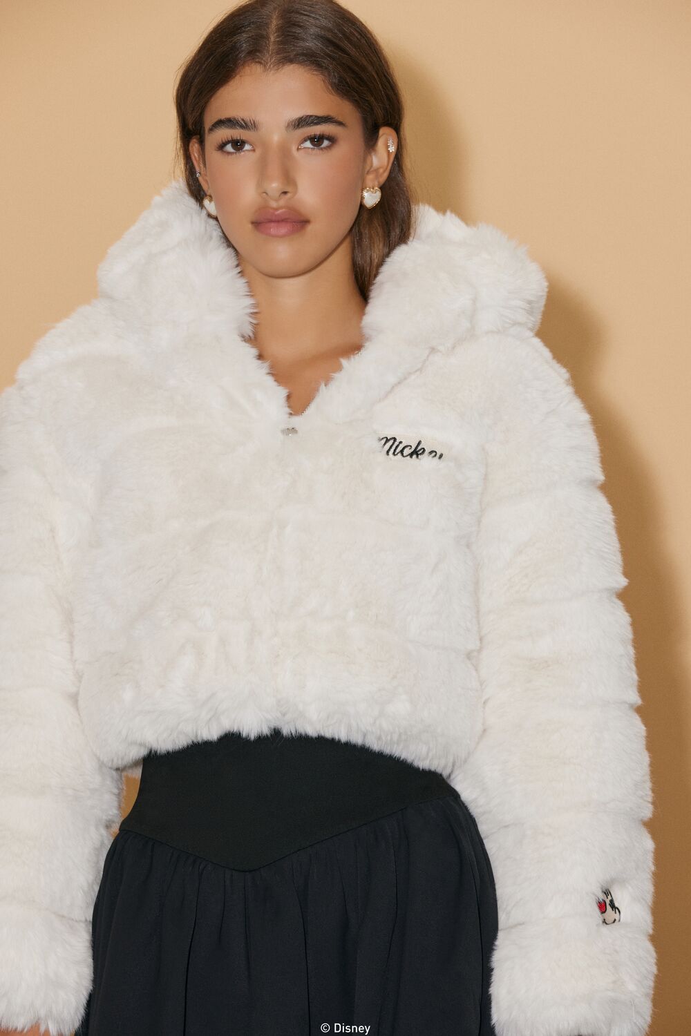 Disney Mickey Mouse Faux Fur Jacket - Image 4