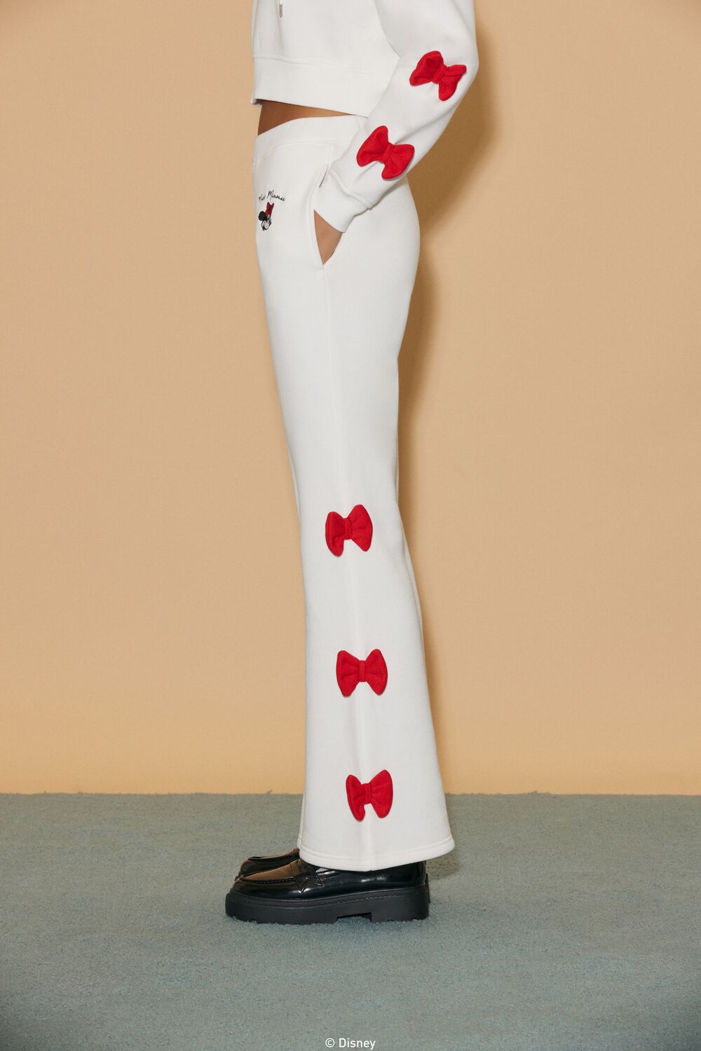 Disney Minnie Mouse Bow Sweatpants - Image 3