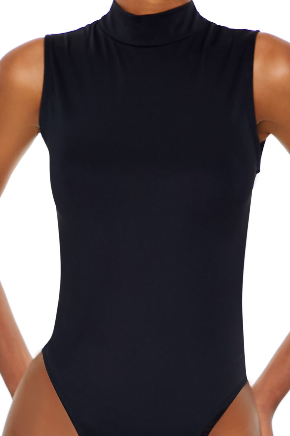 Contour Sculpt Mock Neck Bodysuit - Image 5