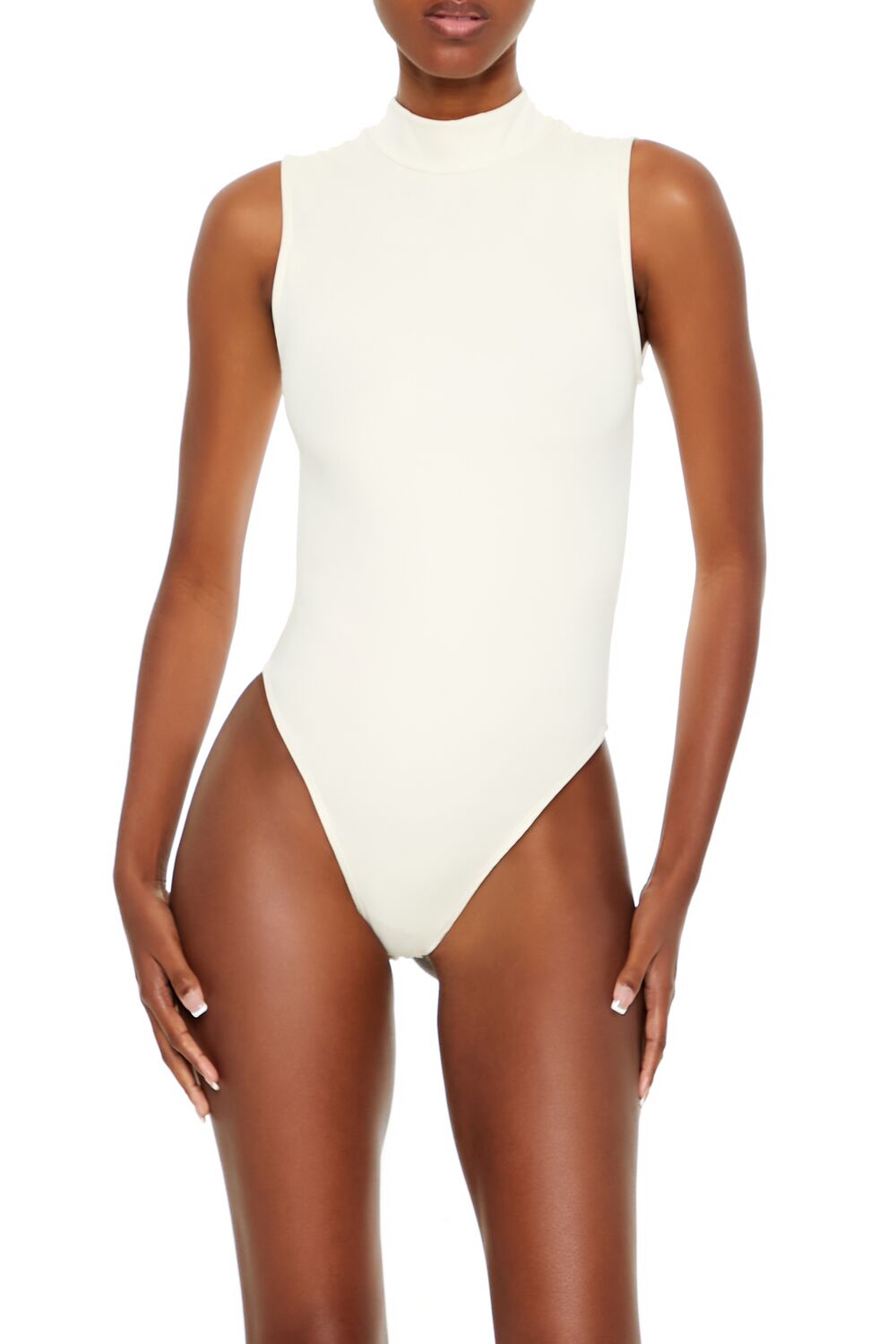 Contour Sculpt Mock Neck Bodysuit - Image 6