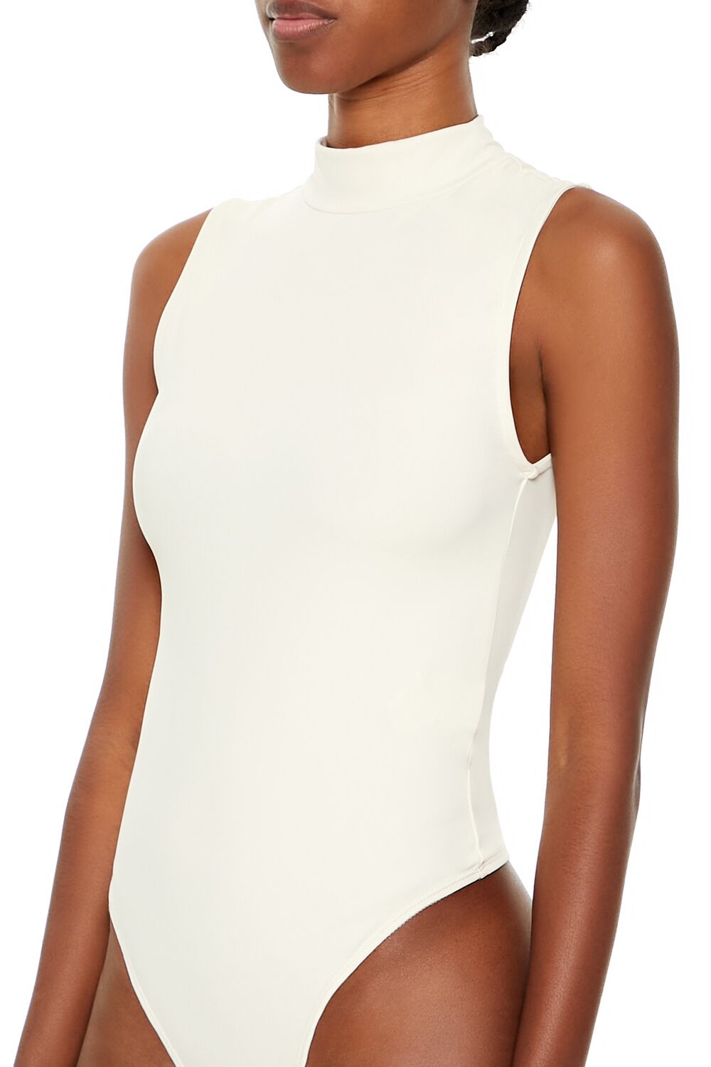 Contour Sculpt Mock Neck Bodysuit - Image 8