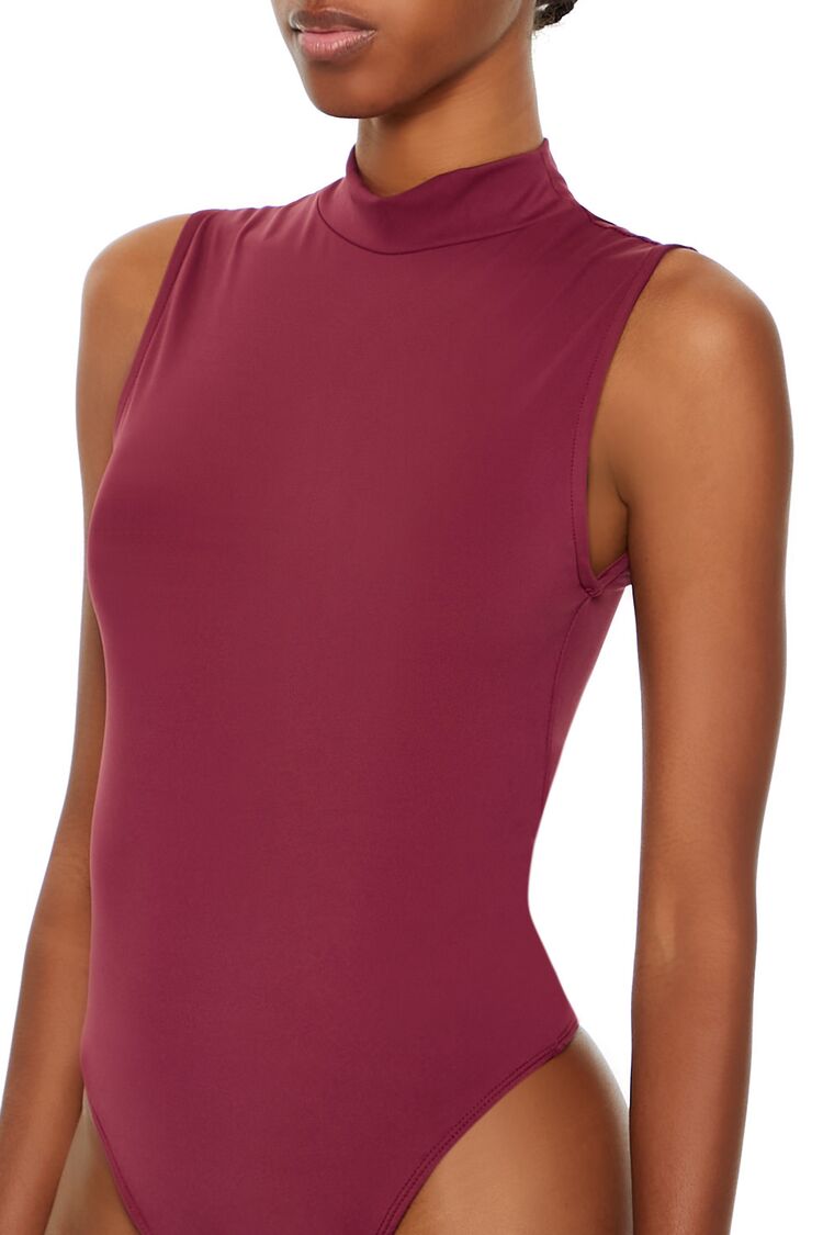 Contour Sculpt Mock Neck Bodysuit - Image 13