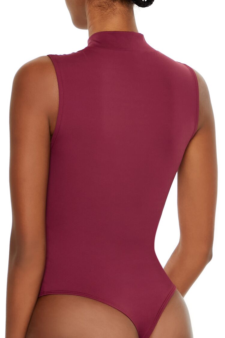 Contour Sculpt Mock Neck Bodysuit - Image 14