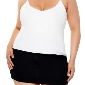 Plus Size Sweater-Knit Cami