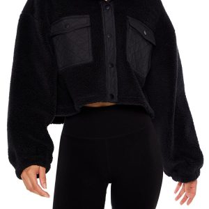 Active Faux Shearling Jacket