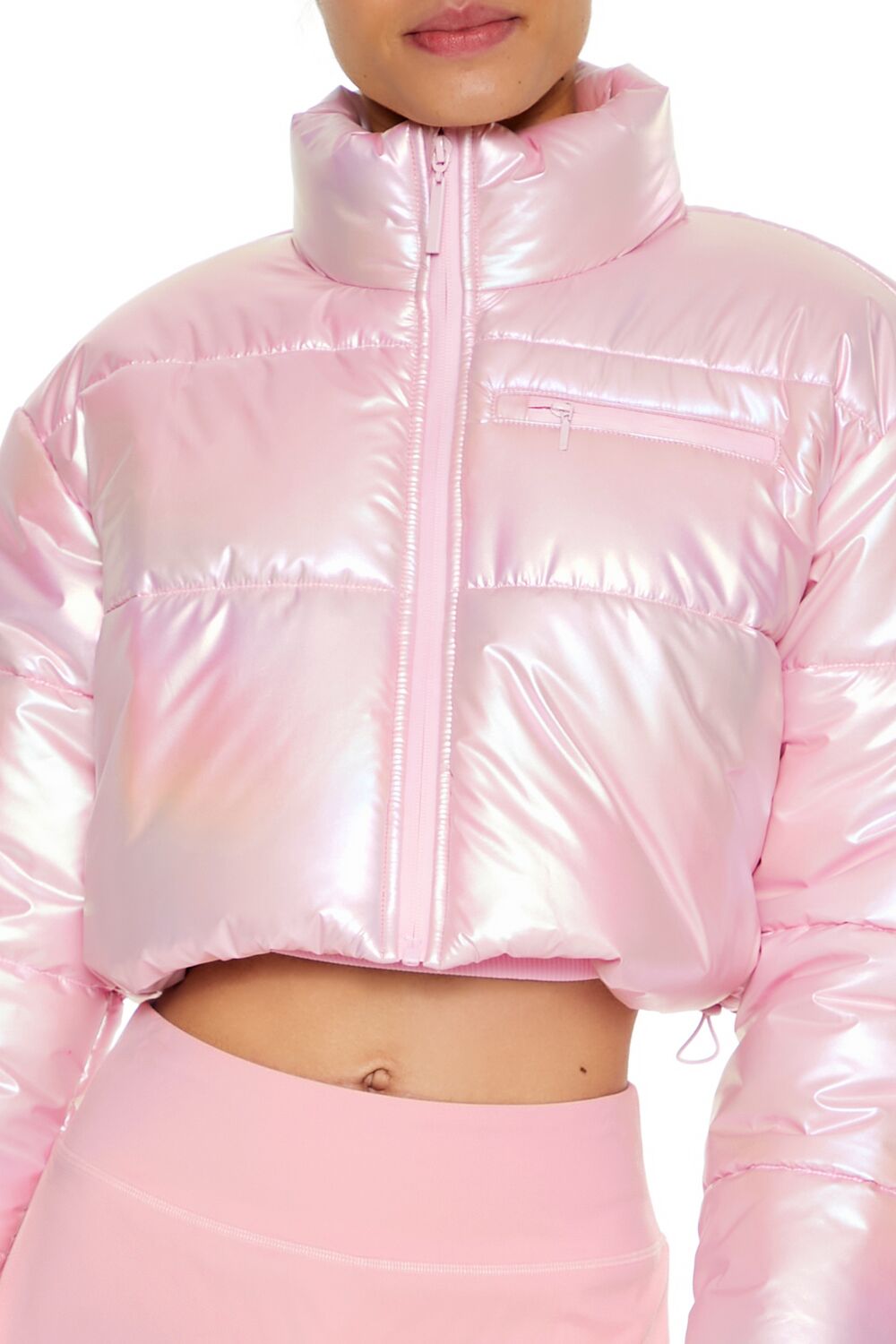 Active Iridescent Puffer Jacket - Image 8