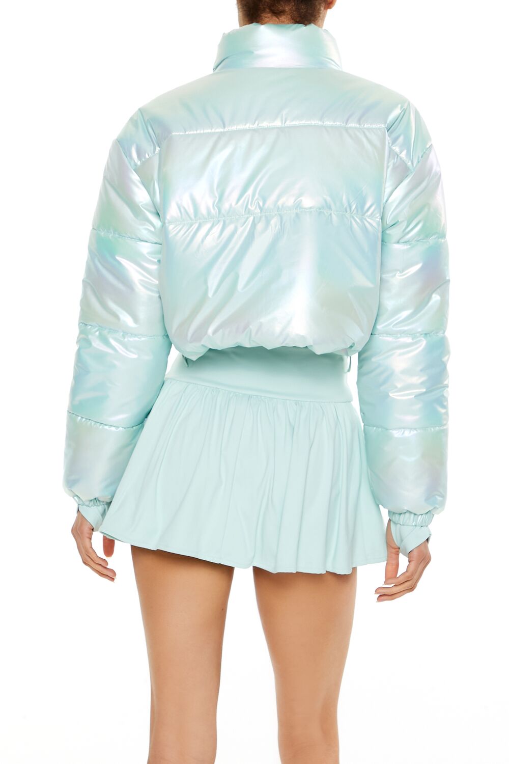 Active Iridescent Puffer Jacket - Image 5