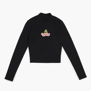 Embroidered The Grinch Top