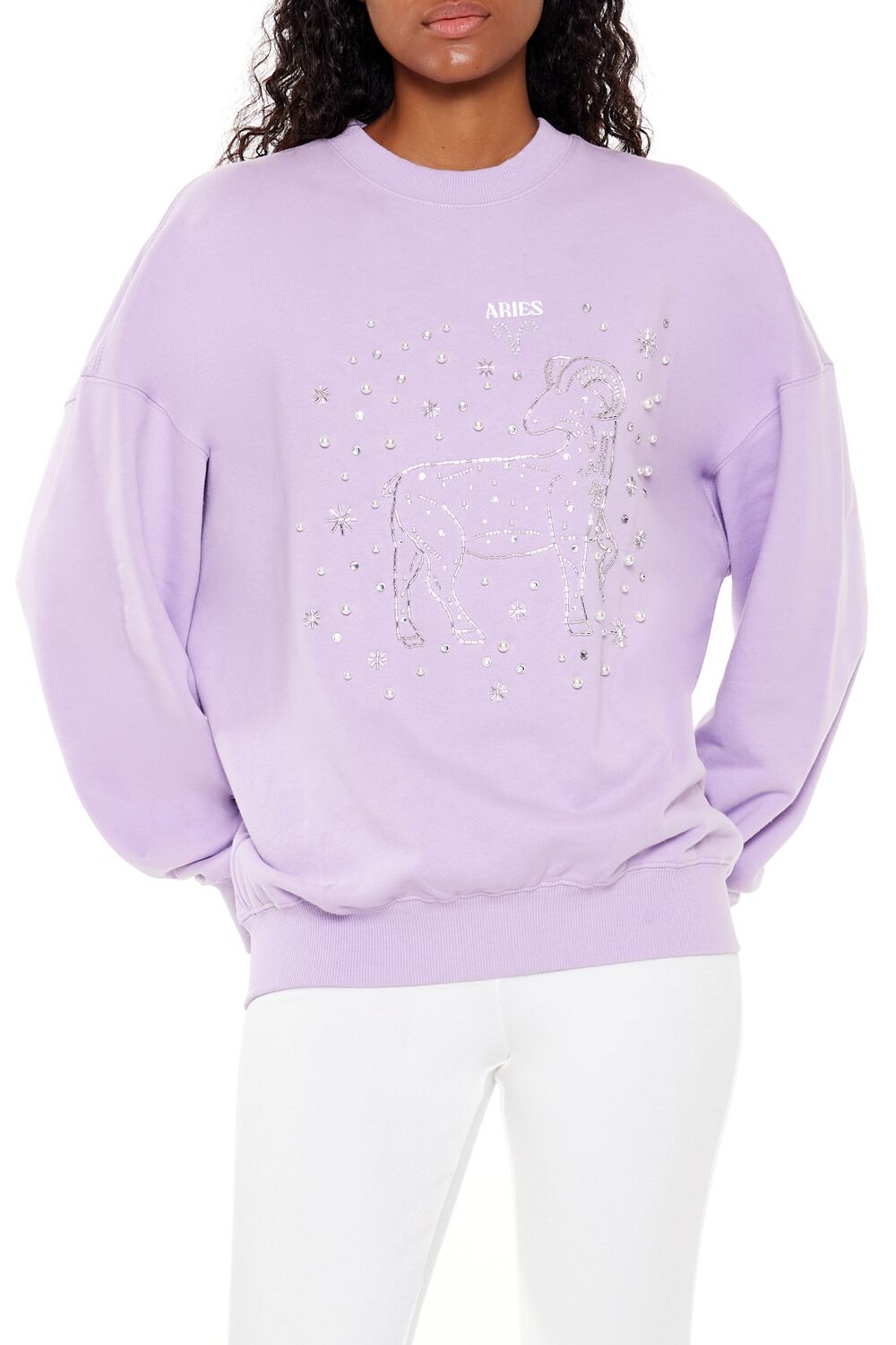 Beaded Aries Pullover