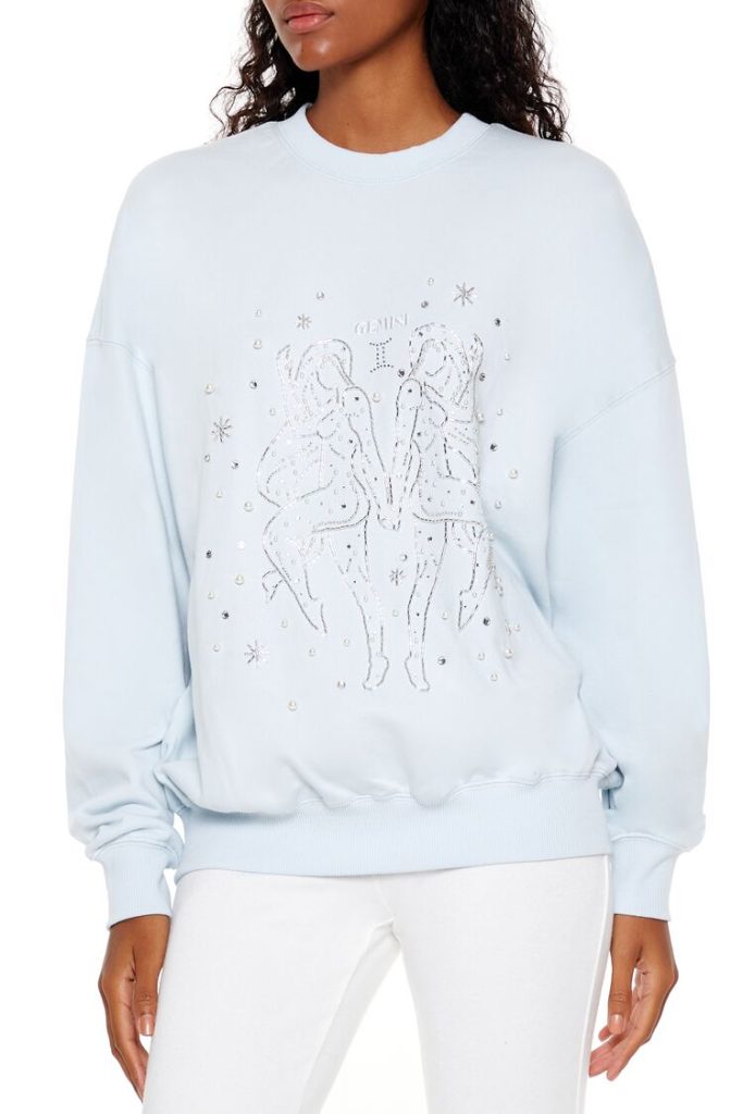Beaded Gemini Pullover