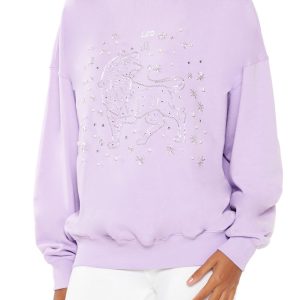 Beaded Leo Pullover
