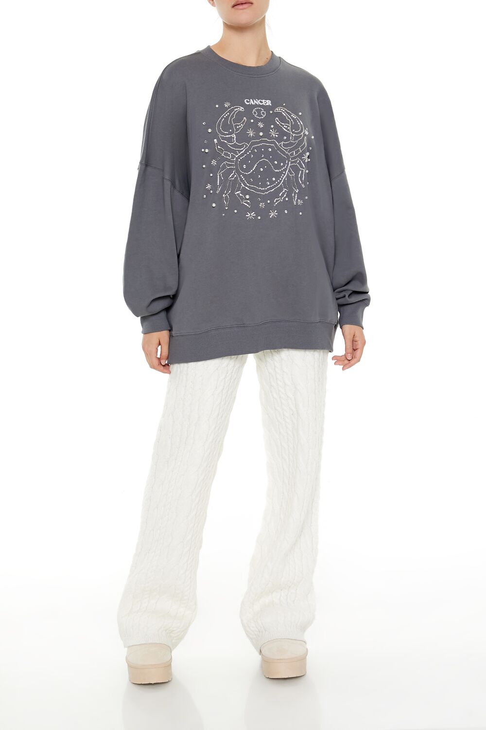 Beaded Cancer Pullover - Image 2