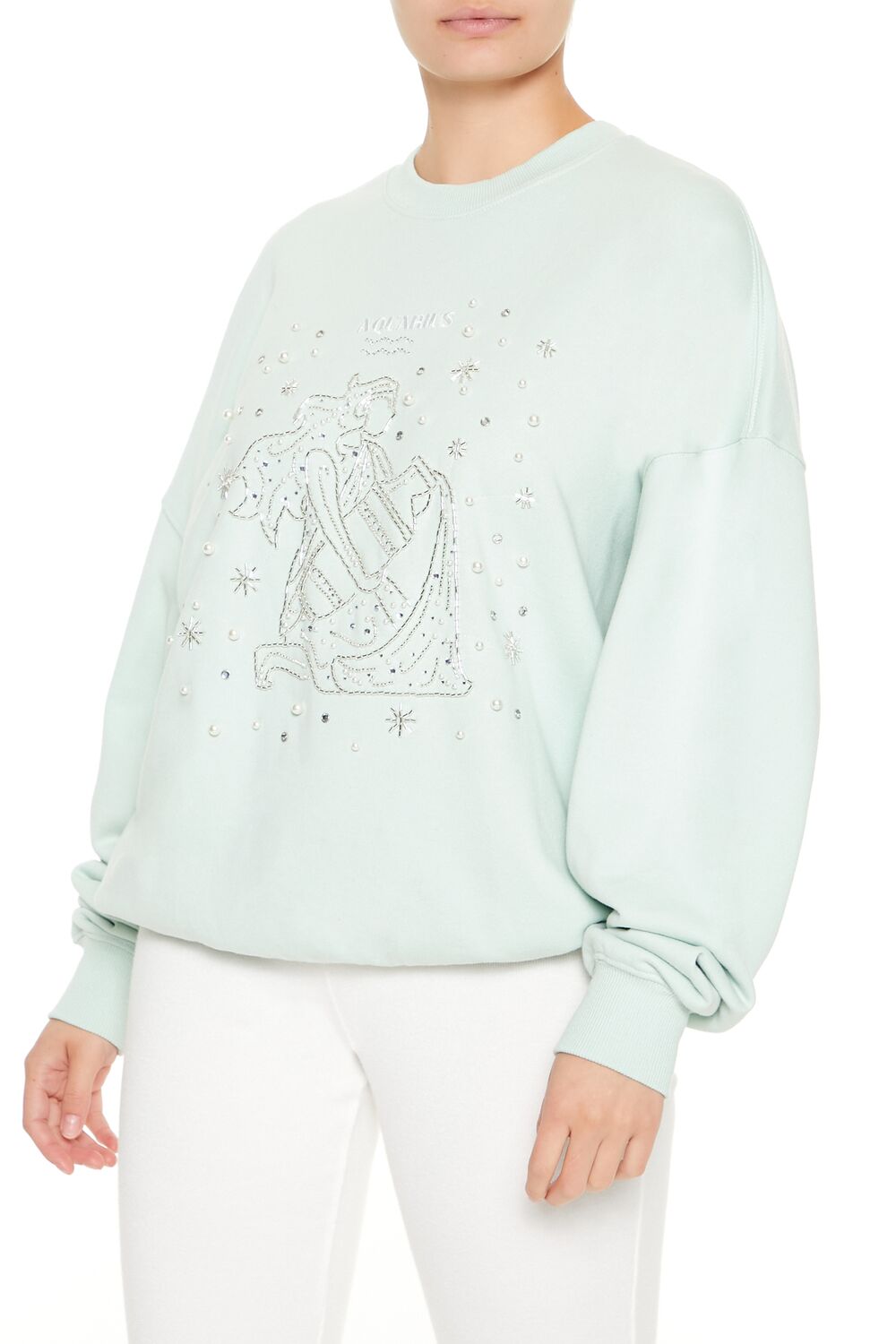 Beaded Aquarius Pullover - Image 4