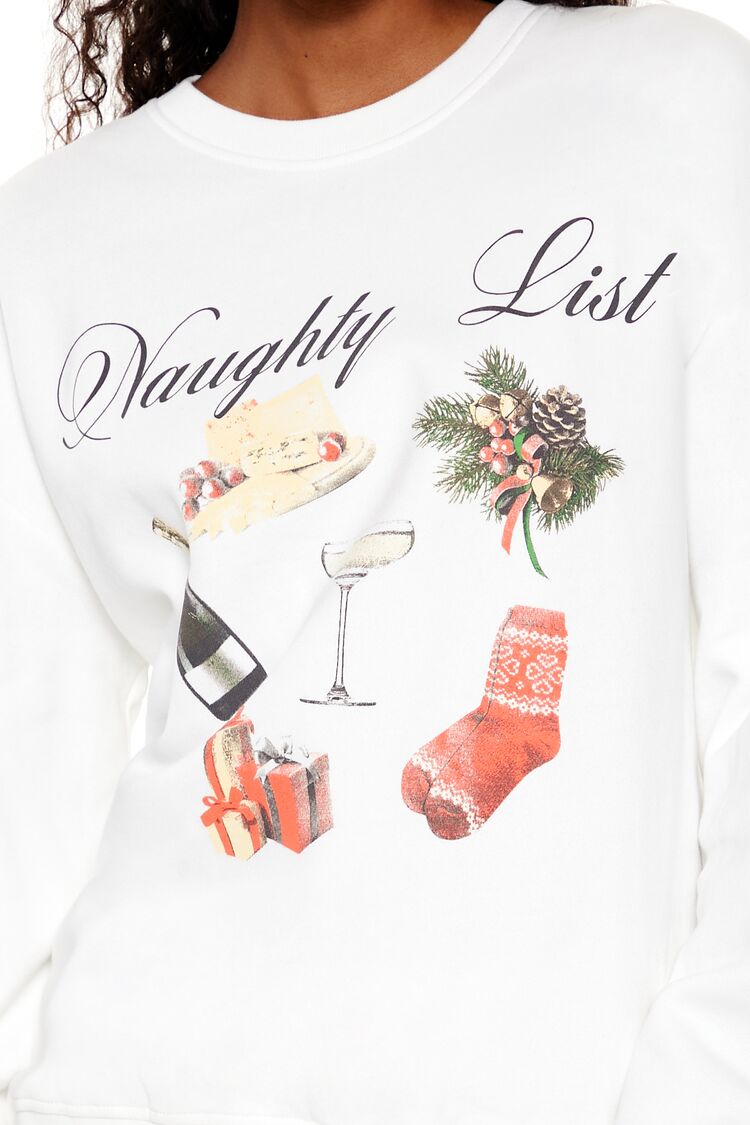 Naughty List Graphic Pullover - Image 3