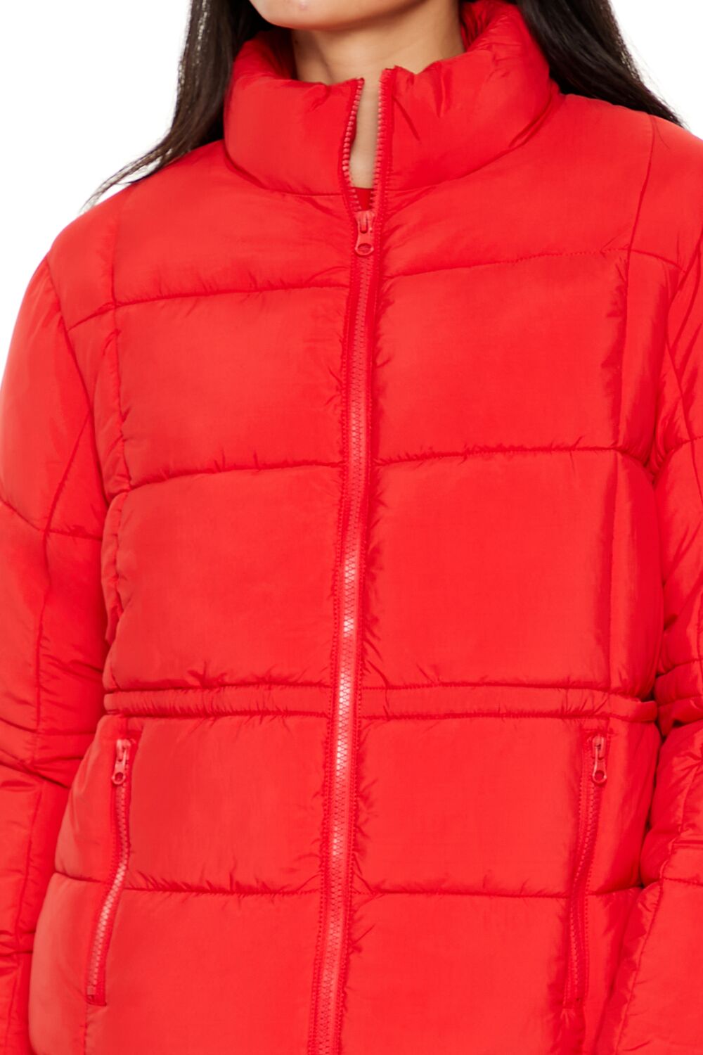 Quilted Zip-Up Puffer Jacket - Image 3