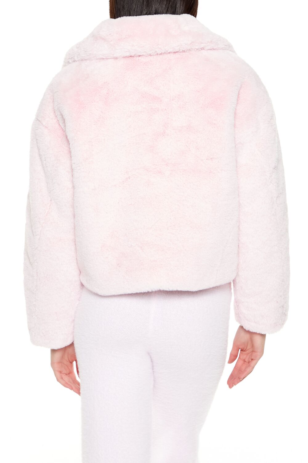 Faux Fur Zip-Up Coat - Image 10