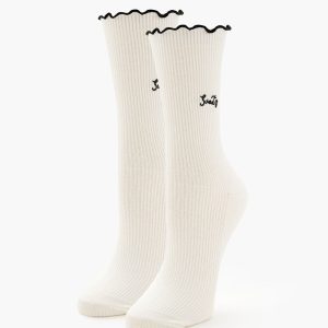 Lettuce-Edge Sweety Crew Socks